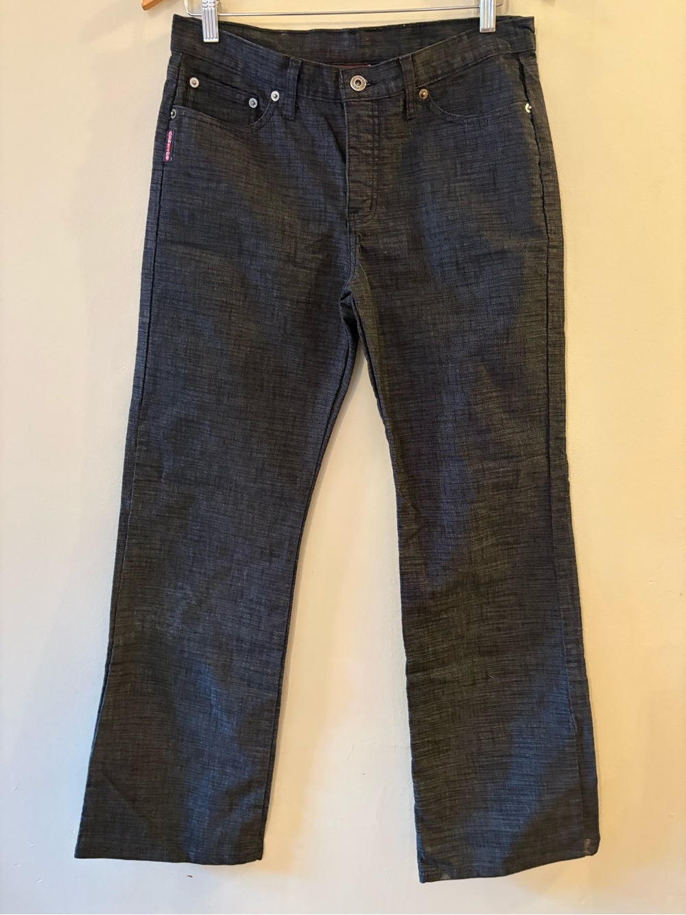 Women's Newtime, Boot Cut Jeans in Dark Charcoal, size 9, 30 inch waist.